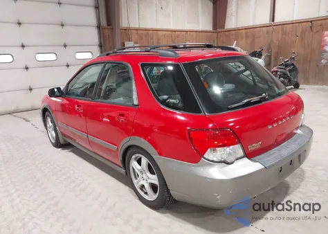 2004 Subaru Impreza Outback Sport from USA, damaged, VIN JF1GG68534H802732